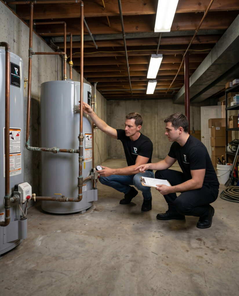 HOT & COLD WATER LINE SERVICE